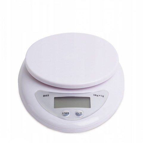 ELEKTRONICZNA WAGA KUCHENNA LCD do 5kg 7101 ELEKTRONICZNA WAGA KUCHENNA LCD do 5kg 7101