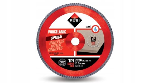 TARCZA DIAMENTOWA DO UKOSOWANIA TPI 230 SUPERPRO TARCZA DIAMENTOWA DO UKOSOWANIA TPI 230 SUPERPRO