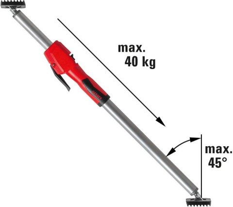PODPÓRKA SUFITOWA Z DŹWIGNIĄ POMPUJĄCĄ 1450-2500MM PODPÓRKA SUFITOWA Z DŹWIGNIĄ POMPUJĄCĄ 1450-2500MM