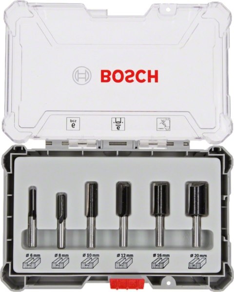 ZESTAW FREZÓW 6 SZT. UCHWYT 6MM ZESTAW FREZÓW 6 SZT. UCHWYT 6MM