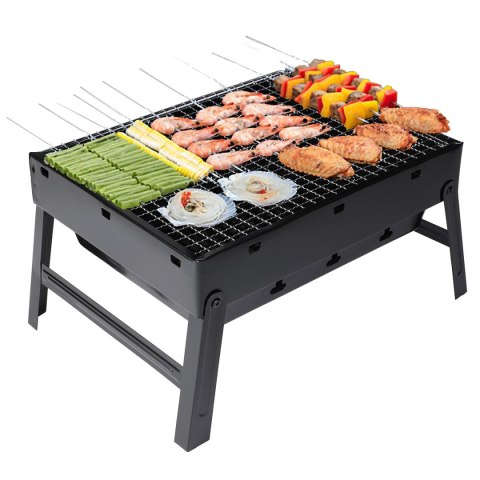 MINI GRILL WĘGLOWY TURYSTYCZNY PRZENOŚNY WALIZKA MINI GRILL WĘGLOWY TURYSTYCZNY PRZENOŚNY WALIZKA