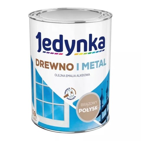 EMALIA ALKIDOWA DO DREWNA I METALU BRĄZ 0,9L EMALIA ALKIDOWA DO DREWNA I METALU BRĄZ 0,9L