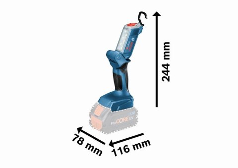 LATARKA AKUMULATOROWA GLI 18V-300 LATARKA AKUMULATOROWA GLI 18V-300