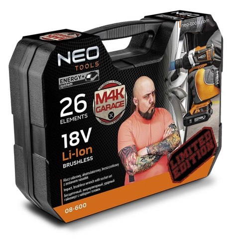 KLUCZ UDAROWY AKUMULATOROWY 2*18V,2.0AH,ZESTAW NASADEK 1/2'' KLUCZ UDAROWY AKUMULATOROWY 2*18V,2.0AH,ZESTAW NASADEK 1/2''