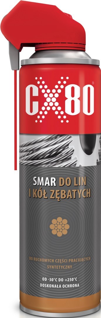 SMAR DO LIN STALOWYCH I KÓŁ ZĘBATYCH DUO SPRAY 500ML SMAR DO LIN STALOWYCH I KÓŁ ZĘBATYCH DUO SPRAY 500ML