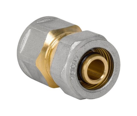 ZŁĄCZKA PEX-AL-PEX CHROM 1/2*16 DZIEWCZYNKA ZŁĄCZKA PEX-AL-PEX CHROM 1/2*16 DZIEWCZYNKA