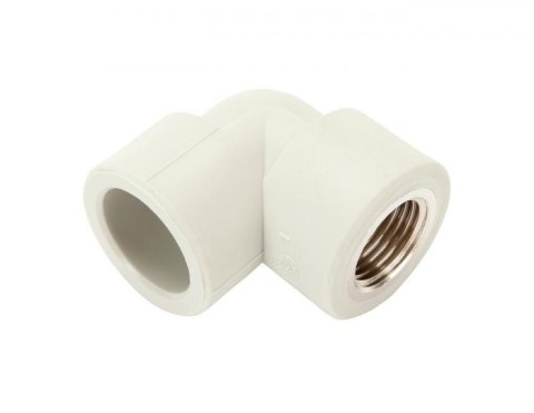 PP-R KOLANO GWINT WEWNĘTRZNY 90 STOPNI 25MM X 3/4 PN20 PP-R KOLANO GWINT WEWNĘTRZNY 90 STOPNI 25MM X 3/4 PN20