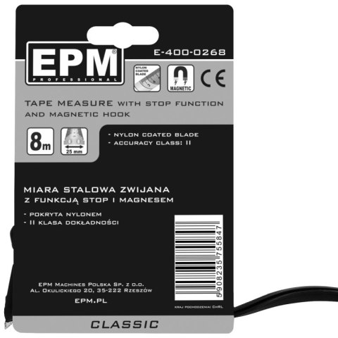 MIARA ZWIJANA CLASSIC 5M*19MM MIARA ZWIJANA CLASSIC 5M*19MM