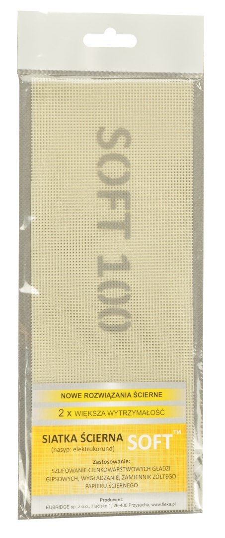 SIATKA ŚCIERNA SOFT 105*280MM 5 SZTUK GRANULACJA 100 SIATKA ŚCIERNA SOFT 105*280MM 5 SZTUK GRANULACJA 100