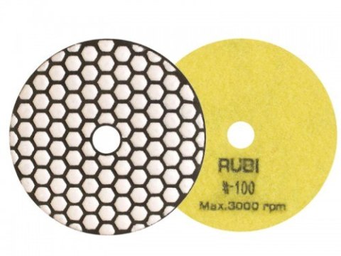 TARCZA DIAMENTOWA DO POLEROWANIA NA SUCHO FI 100 MM GR. 100 TARCZA DIAMENTOWA DO POLEROWANIA NA SUCHO FI 100 MM GR. 100