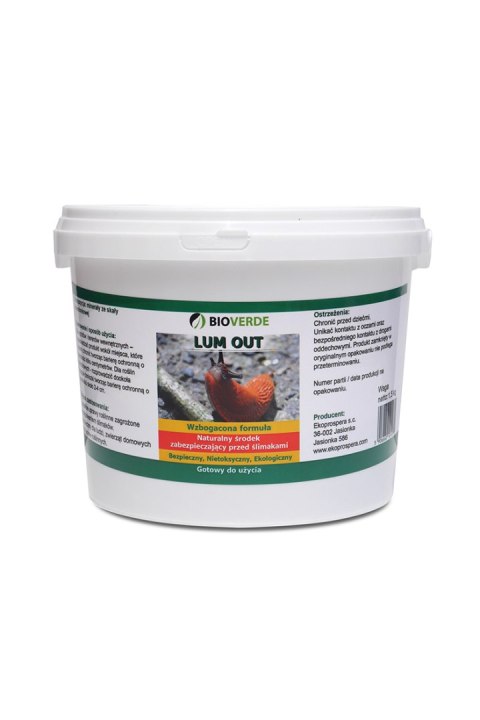 BARIERA NATURALNA PRZECIW ŚLIMAKOM 1.5KG LUMOUT BARIERA NATURALNA PRZECIW ŚLIMAKOM 1.5KG LUMOUT