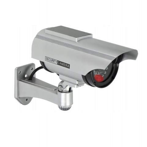 ATRAPA KAMERY MONITORUJĄCEJ CCTV Z PANELEM SOLARNYM ATRAPA KAMERY MONITORUJĄCEJ CCTV Z PANELEM SOLARNYM