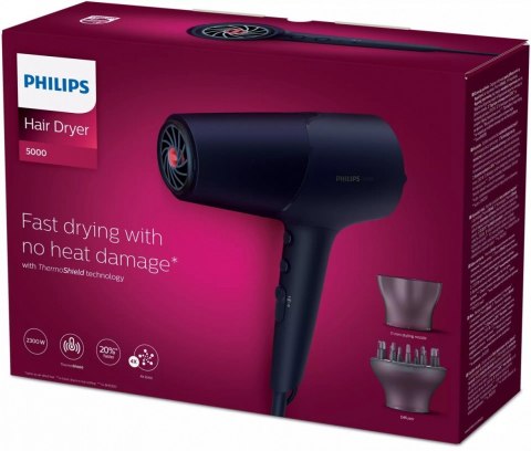 Suszarka do włosów z technologią ThermoShield 2300W BHD510/00 Suszarka do włosów z technologią ThermoShield 2300W BHD510/00