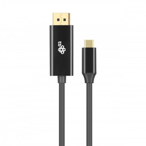 Kabel USB C - Displayport 2m czarny Kabel USB C - Displayport 2m czarny