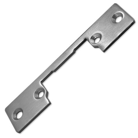 Dwustronny prosty szyld do elektrozaczepu | Blacha zaczepowa | 110mm | Stal nierdzewna Dwustronny prosty szyld do elektrozaczepu | Blacha zaczepowa | 110mm | Stal nierdzewna
