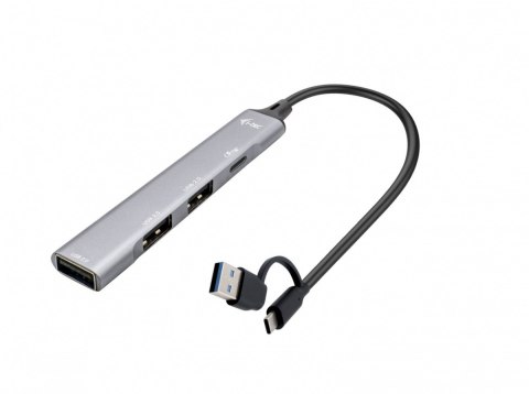 Hub USB-C/USB-A Metal 1x USB 3.0 + 3x USB 2.0 Hub USB-C/USB-A Metal 1x USB 3.0 + 3x USB 2.0