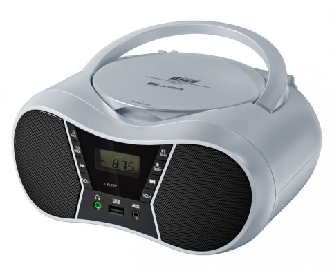 Radioodtwarzacz CD LILA2 USB/BT srebrny Radioodtwarzacz CD LILA2 USB/BT srebrny