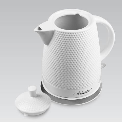 Ceramiczny czajnik elektryczny 1,5l 1500W MR-069-WHITE Ceramiczny czajnik elektryczny 1,5l 1500W MR-069-WHITE