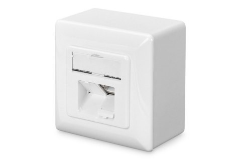 Gniazdo natynkowe kat.6 2xRJ45 ekranowane Gniazdo natynkowe kat.6 2xRJ45 ekranowane