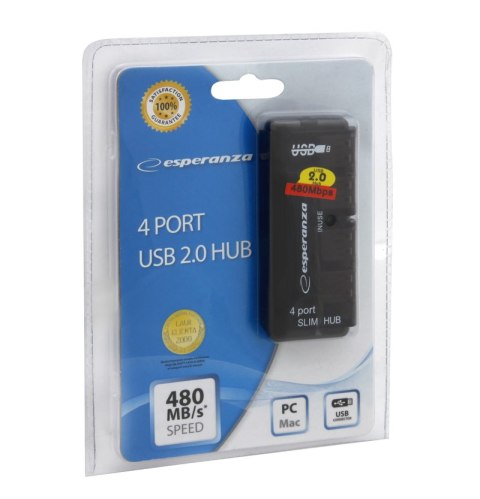 HUB 4 PORTY USB 2.0 EA112 HUB 4 PORTY USB 2.0 EA112