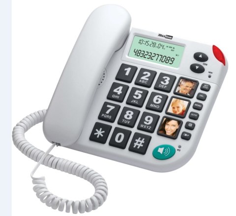 KXT480 BB telefon przewodowy, biały KXT480 BB telefon przewodowy, biały