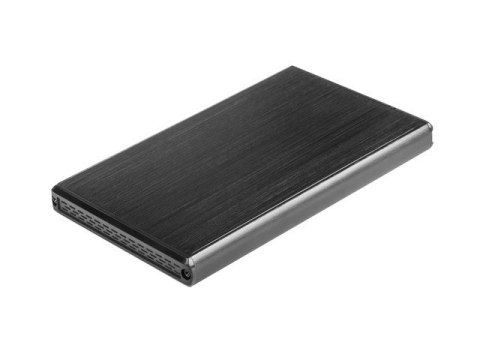 Kieszeń zewnętrzna HDD sata RHINO 2,5 USB 2.0 Aluminium Black Kieszeń zewnętrzna HDD sata RHINO 2,5 USB 2.0 Aluminium Black
