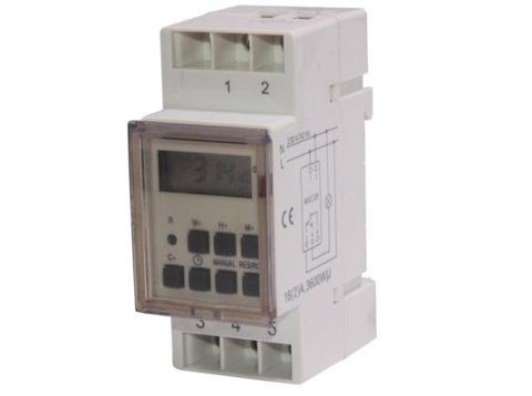 Timer programator MCE09 na szyne DIN 3600W Włącznik / wyłącznik c Timer programator MCE09 na szyne DIN 3600W Włącznik / wyłącznik c