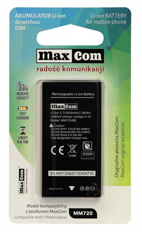 AKUMULATOR LI-ION MM720 AKUMULATOR LI-ION MM720