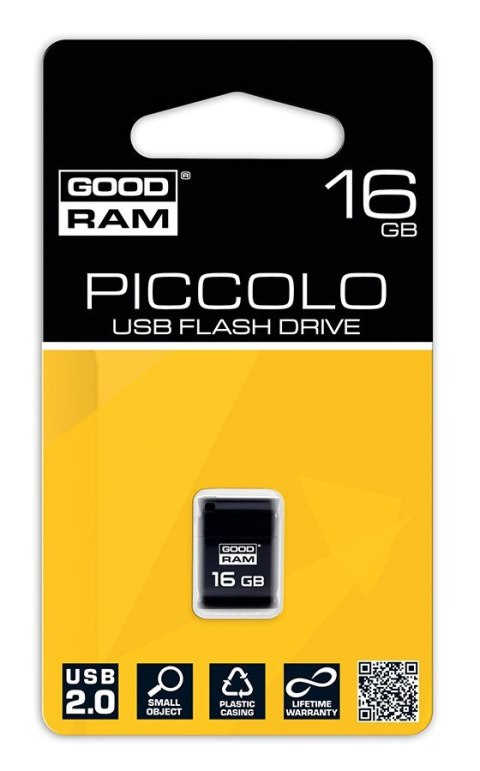 PICOLLO 16GB USB 2.0 Czarny PICOLLO 16GB USB 2.0 Czarny