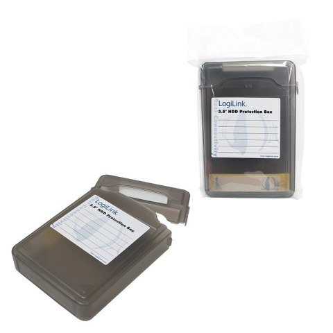 Pudełko ochronne do HDD 3.5 cala Czarne Pudełko ochronne do HDD 3.5 cala Czarne