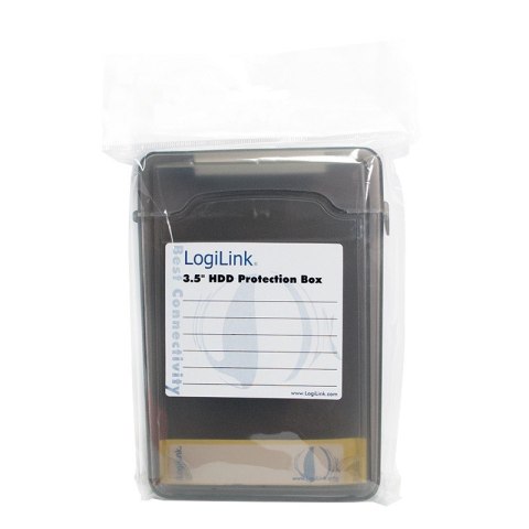 Pudełko ochronne do HDD 3.5 cala Czarne Pudełko ochronne do HDD 3.5 cala Czarne