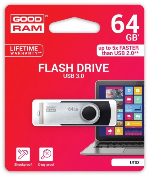 TWISTER BLACK 64GB USB3.0 TWISTER BLACK 64GB USB3.0