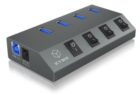 IB-HUB1405C 4 portowy Hub USB 3.0 IB-HUB1405C 4 portowy Hub USB 3.0