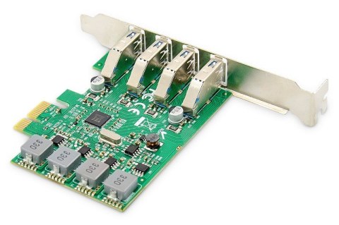 Karta rozszerzeń (Kontroler) USB 3.0 PCI Express 4xUSB 3.0 Low Profile Chipset: VL805 Karta rozszerzeń (Kontroler) USB 3.0 PCI Express 4xUSB 3.0 Low Profile Chipset: VL805