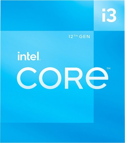 Procesor Core i3-12100 BOX 3,3GHz, LGA1700 Procesor Core i3-12100 BOX 3,3GHz, LGA1700