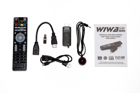 Tuner H.265 MINI DVB-T/DVB-T2 H.265 HD Tuner H.265 MINI DVB-T/DVB-T2 H.265 HD