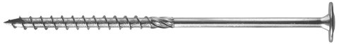 WKRĘT DO DREWNA Z KOŁNIERZEM NA TORX OCYNKOWANY 10*320MM T40 WKRĘT DO DREWNA Z KOŁNIERZEM NA TORX OCYNKOWANY 10*320MM T40