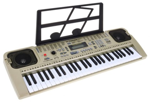 Keyboard z trybem lekcji dla dzieci 5+ Mikrofon - model nr 807 Keyboard z trybem lekcji dla dzieci 5+ Mikrofon - model nr 807