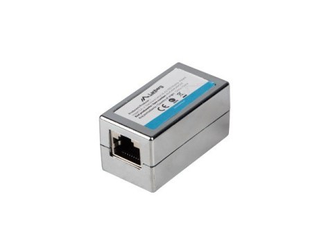 Adapter złączka sieciowa RJ45 x2 kat.6 ekranowany Adapter złączka sieciowa RJ45 x2 kat.6 ekranowany