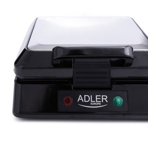 Gofrownica Adler AD 3036 (1500W; kolor srebrny) Gofrownica Adler AD 3036 (1500W; kolor srebrny)