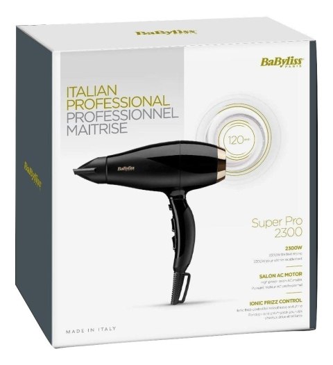 Suszarka do włosów Babyliss 6714E (2300W; kolor czarny) Suszarka do włosów Babyliss 6714E (2300W; kolor czarny)