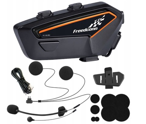 Interkom motocyklowy FreenConn F1 V2 EU Interkom motocyklowy FreenConn F1 V2 EU