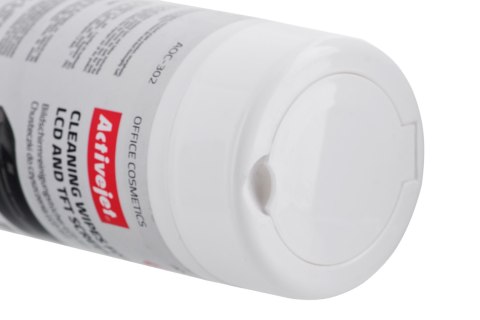 Activejet AOC-302 chusteczki do matryc LCD. (100 szt.) Nawilżane chusteczki do matryc, usuwające wszelkiego rodzaju zanieczyszcz Activejet AOC-302 chusteczki do matryc LCD. (100 szt.) Nawilżane chusteczki do matryc, usuwające wszelkiego rodzaju zanieczyszcz