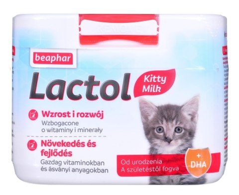 BEAPHAR LACTOL Kitty Milk - pokarm mleko zastępcze dla kociąt - 250g BEAPHAR LACTOL Kitty Milk - pokarm mleko zastępcze dla kociąt - 250g