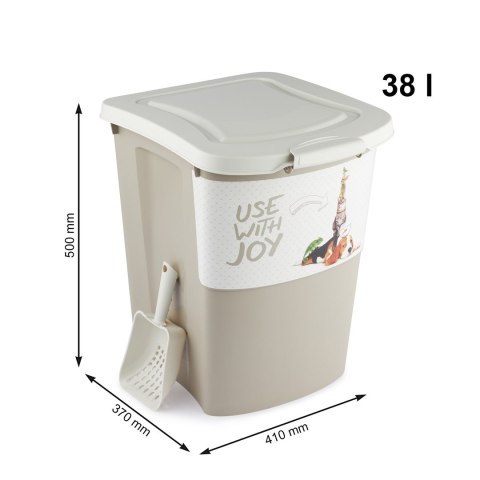 Rotho Pojemnik ARCHIE na karmę 38L dla psa Rotho Pojemnik ARCHIE na karmę 38L dla psa