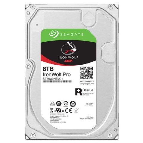 Dysk HDD Seagate IronWolf Pro (8 TB; 256MB; 3.5"; SATA) Dysk HDD Seagate IronWolf Pro (8 TB; 256MB; 3.5"; SATA)