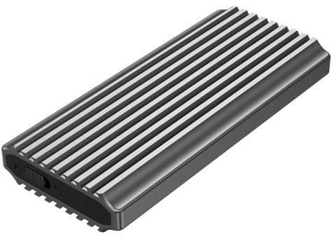 GEMBIRD OBUDOWA USB 3.1 NA DYSK M.2 NVME, RGB, ALUMINIOWA GEMBIRD OBUDOWA USB 3.1 NA DYSK M.2 NVME, RGB, ALUMINIOWA