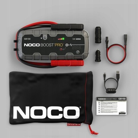 Noco GB150 Boost 12V 3000A Jump Starter Powerbank Noco GB150 Boost 12V 3000A Jump Starter Powerbank