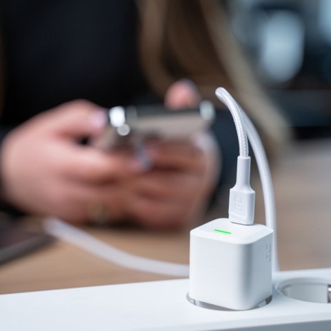 GREEN CELL KABEL KABGC07W GC POWER STREAM USB-C - LIGHTNING 100CM (MFI CERTIFIED) BIAŁY GREEN CELL KABEL KABGC07W GC POWER STREAM USB-C - LIGHTNING 100CM (MFI CERTIFIED) BIAŁY