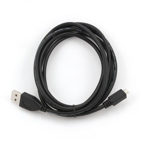 Kabel GEMBIRD CCP-MUSB2-AMBM-6 (USB M - Micro USB M; 1,8m; kolor czarny) Kabel GEMBIRD CCP-MUSB2-AMBM-6 (USB M - Micro USB M; 1,8m; kolor czarny)